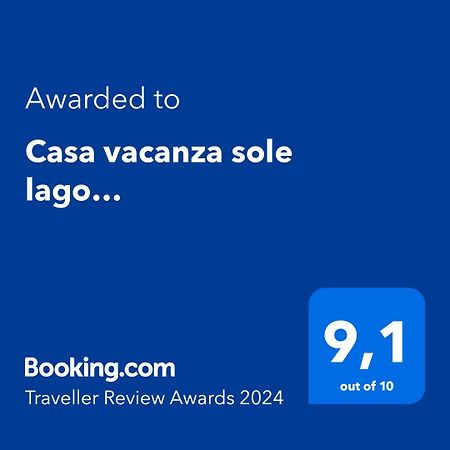 אינטרה Casa Vacanza Sole Lago… מראה חיצוני תמונה